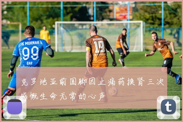 克罗地亚前国脚因止痛药换肾三次感慨生命无常的心声